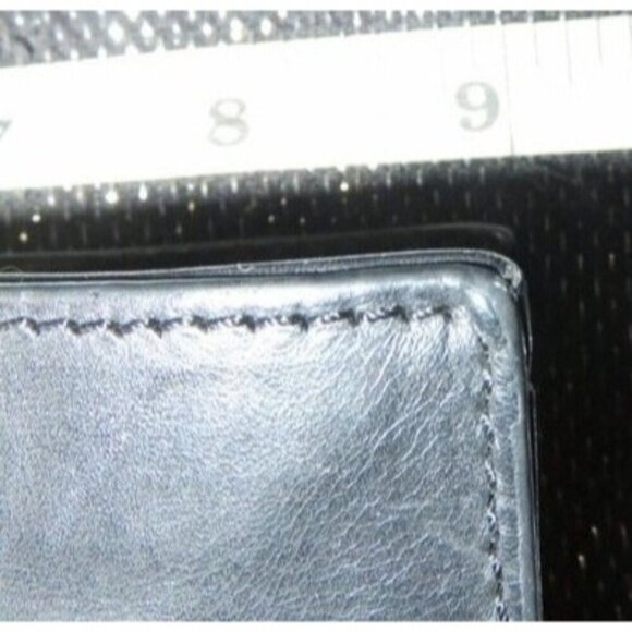 Vince Camuto Leopard Print Black Italian Leather Handbag Crossbody w/ chain - Picture 12 of 12